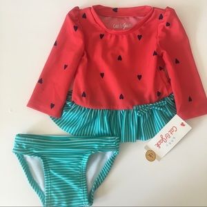 NWT Long Sleeve Rash Guard Swimsuit for Baby